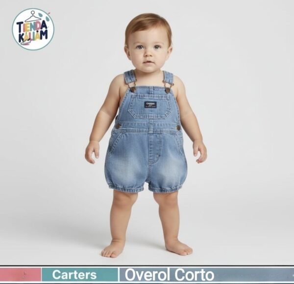 Overol Corto de Mezclilla OshKosh B'gosh (Familia Carter's)